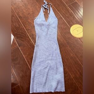 Abercrombie halter sweater dress S